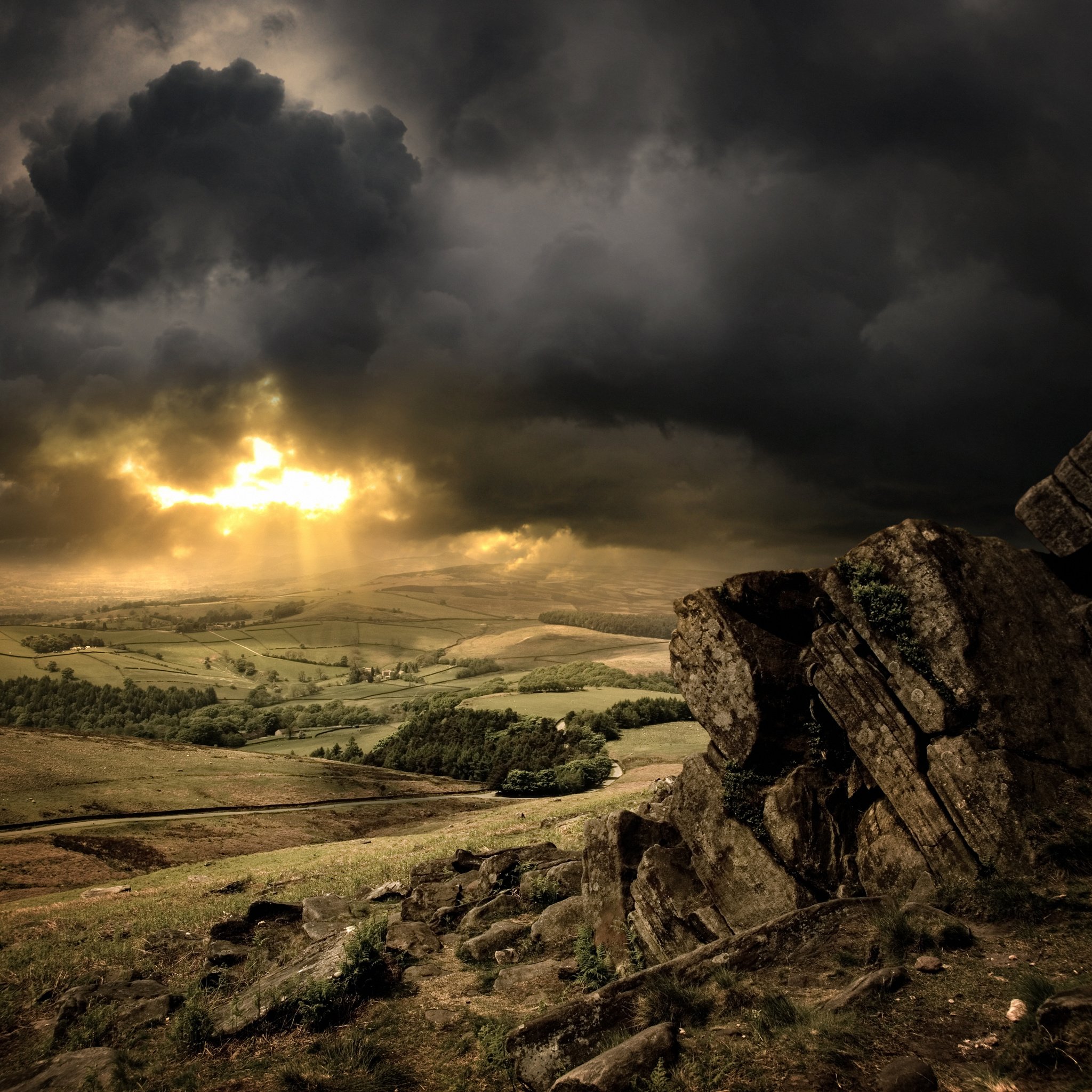 Open natural landscape